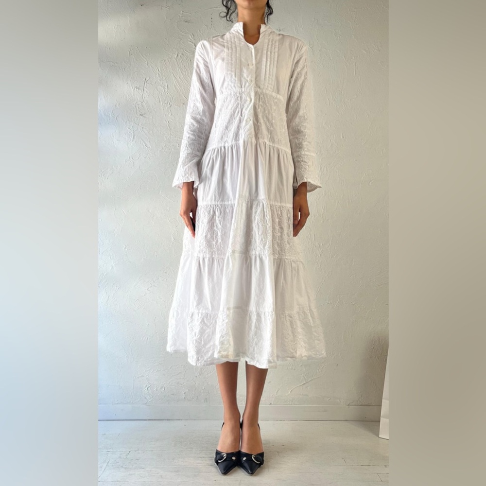 Dressed in White shabby chic Dress